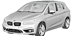 BMW F45 B1472 Fault Code